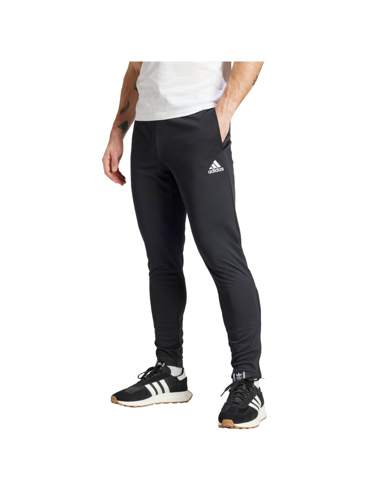 Adidas Entrada 22 Training vyriškos kelnės juodos HC0332 1