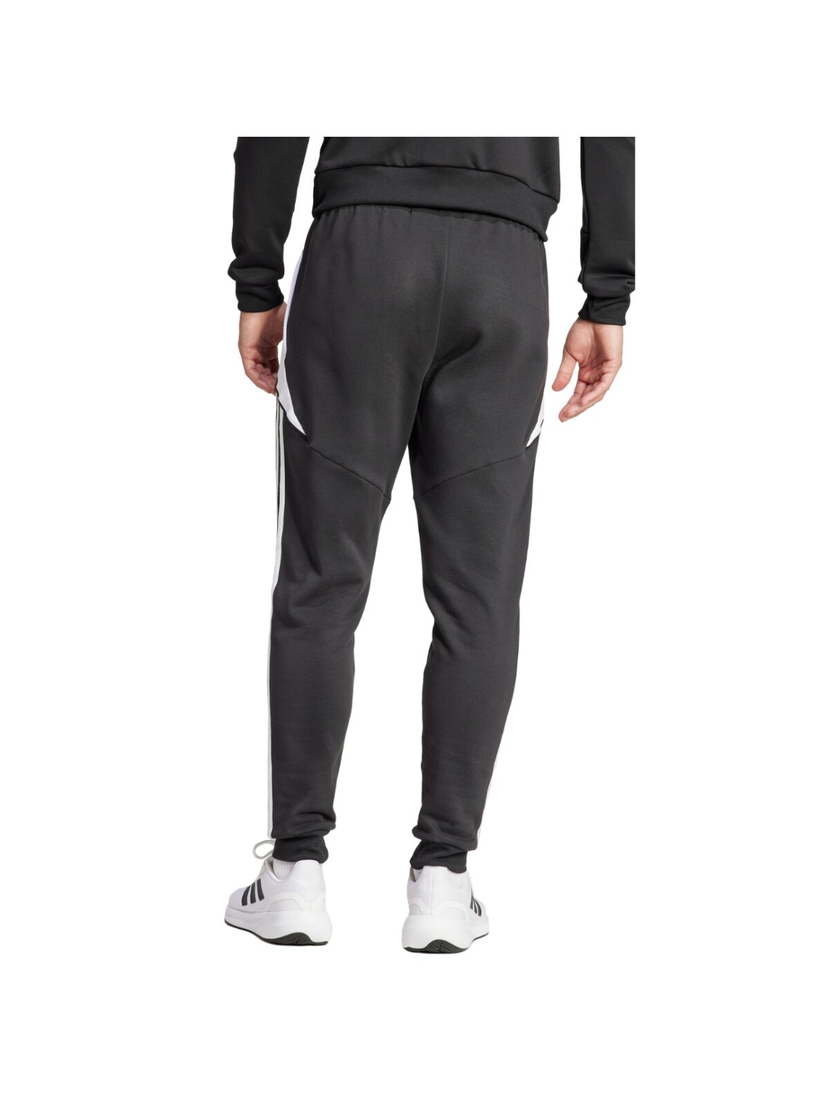 Adidas Tiro 24 Sweat vyriškos kelnės juodai baltos IP1976 1 Adidas Tiro 24 Sweat vyriškos kelnės juodai baltos IP1976 1