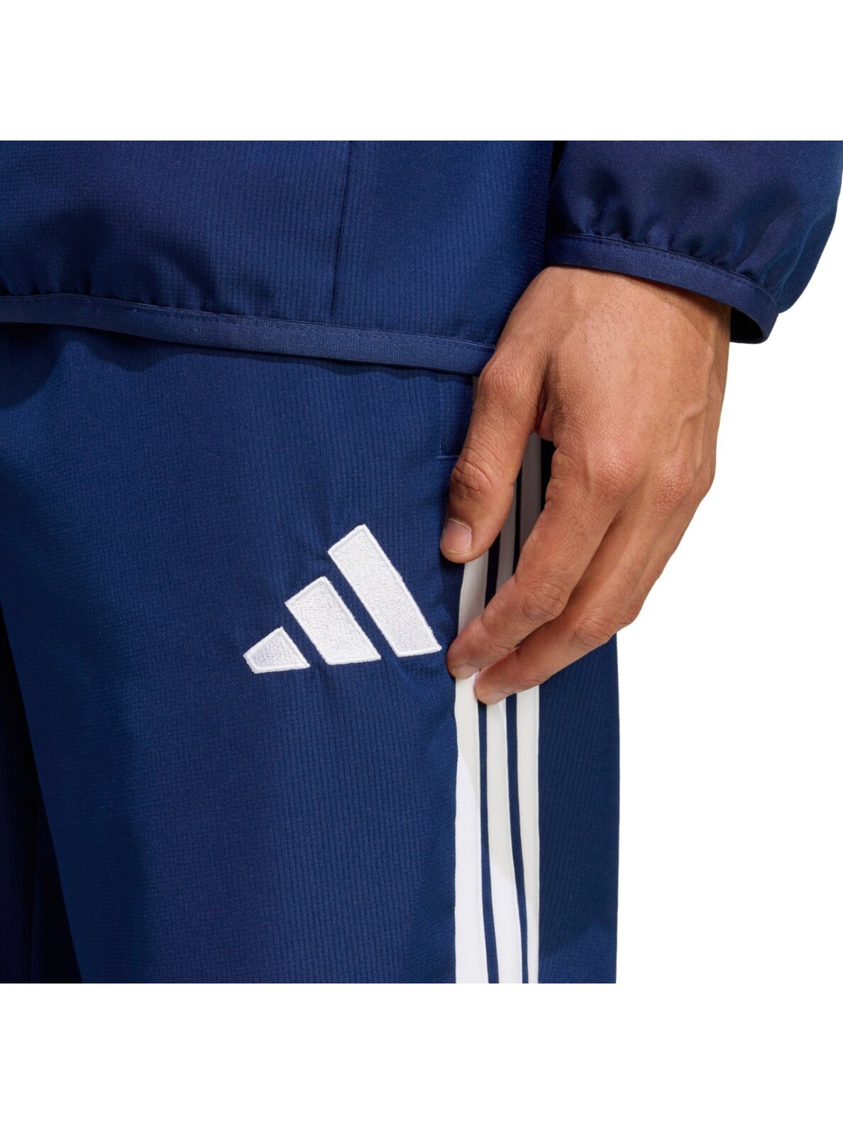 Adidas Tiro 26 League Presentation vyriškos kelnės tamsiai mėlynos JZ9045 3 Adidas Tiro 26 League Presentation vyriškos kelnės tamsiai mėlynos JZ9045 3