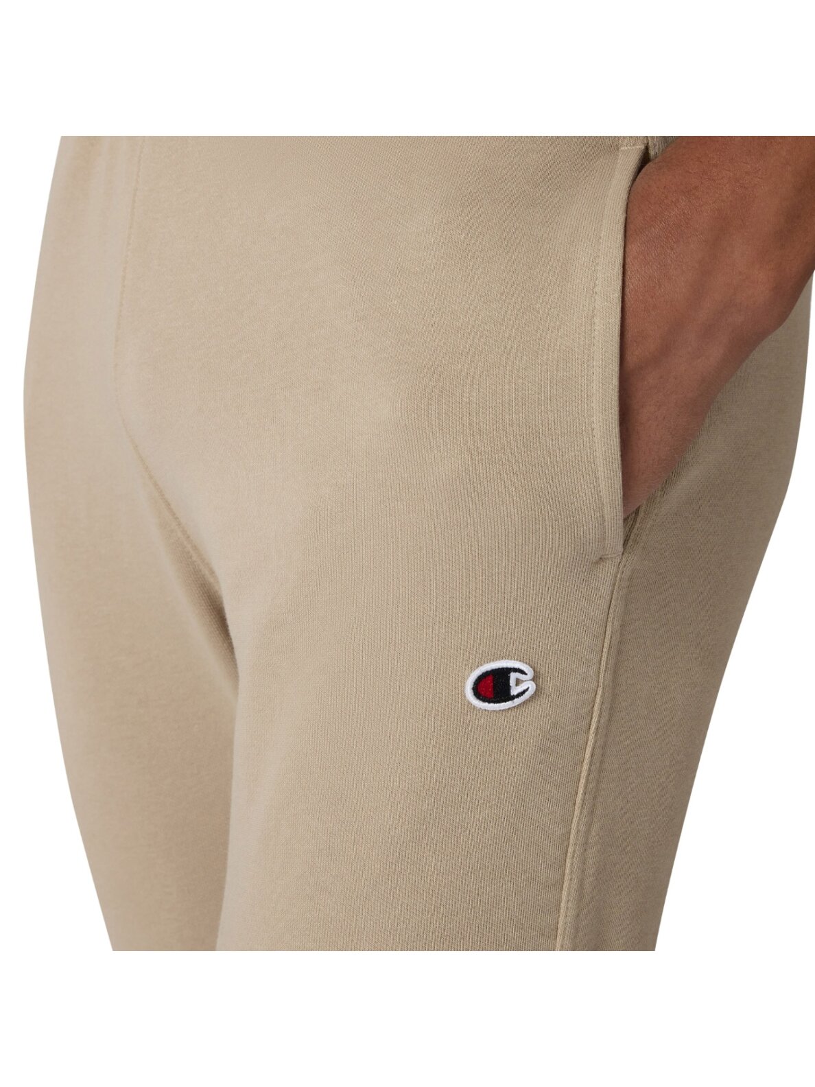 Champion Rib Cuff Pants vyriškos kelnės, smėlio spalvos 220733 MS041 3