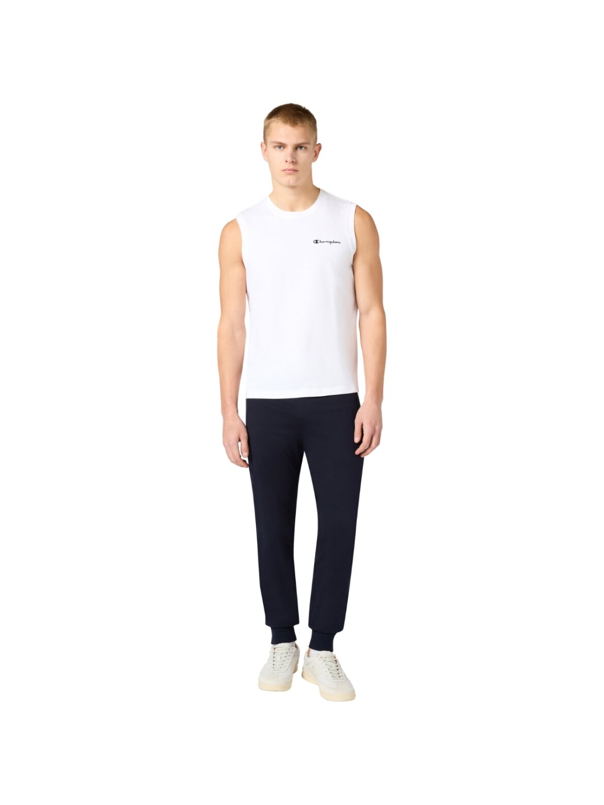 Champion Rib Cuff Pants, tamsiai mėlynos spalvos, 220807 BS501 4