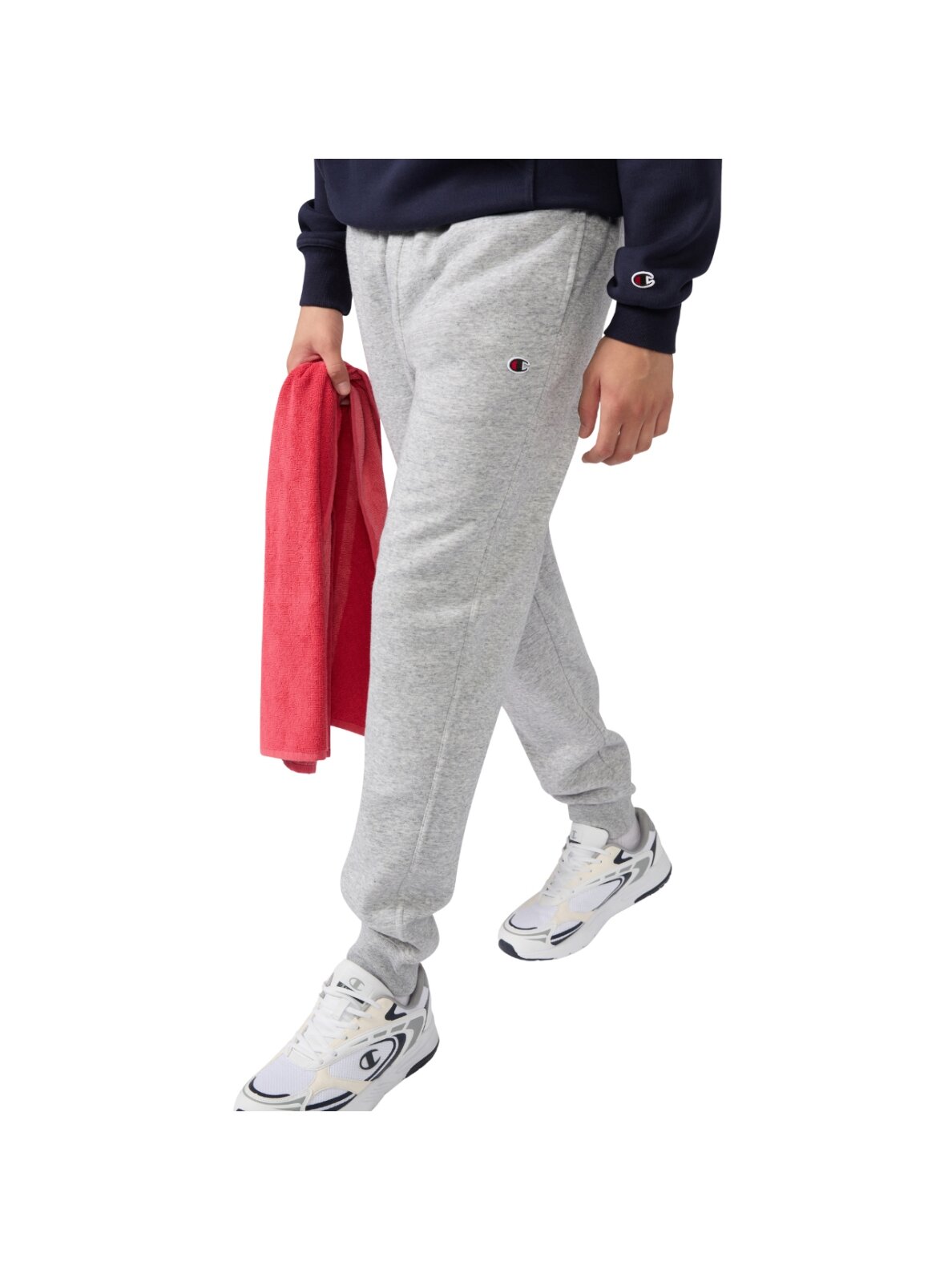 Champion Rib Cuff Pants vyriškos kelnės, pilkos 220299 EM021 5
