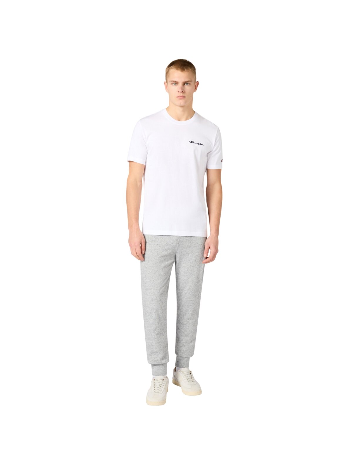 Champion Rib Cuff Pants vyriškos kelnės, pilkos 220807 EM021 4 Champion Rib Cuff Pants vyriškos kelnės, pilkos 220807 EM021 4