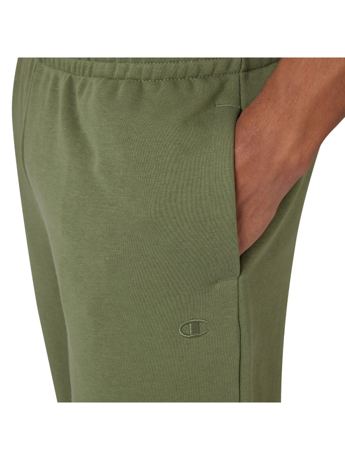 Champion Straight Hem Pants vyriškos kelnės žalios 222179 GS156 3 Champion Straight Hem Pants vyriškos kelnės žalios 222179 GS156 3