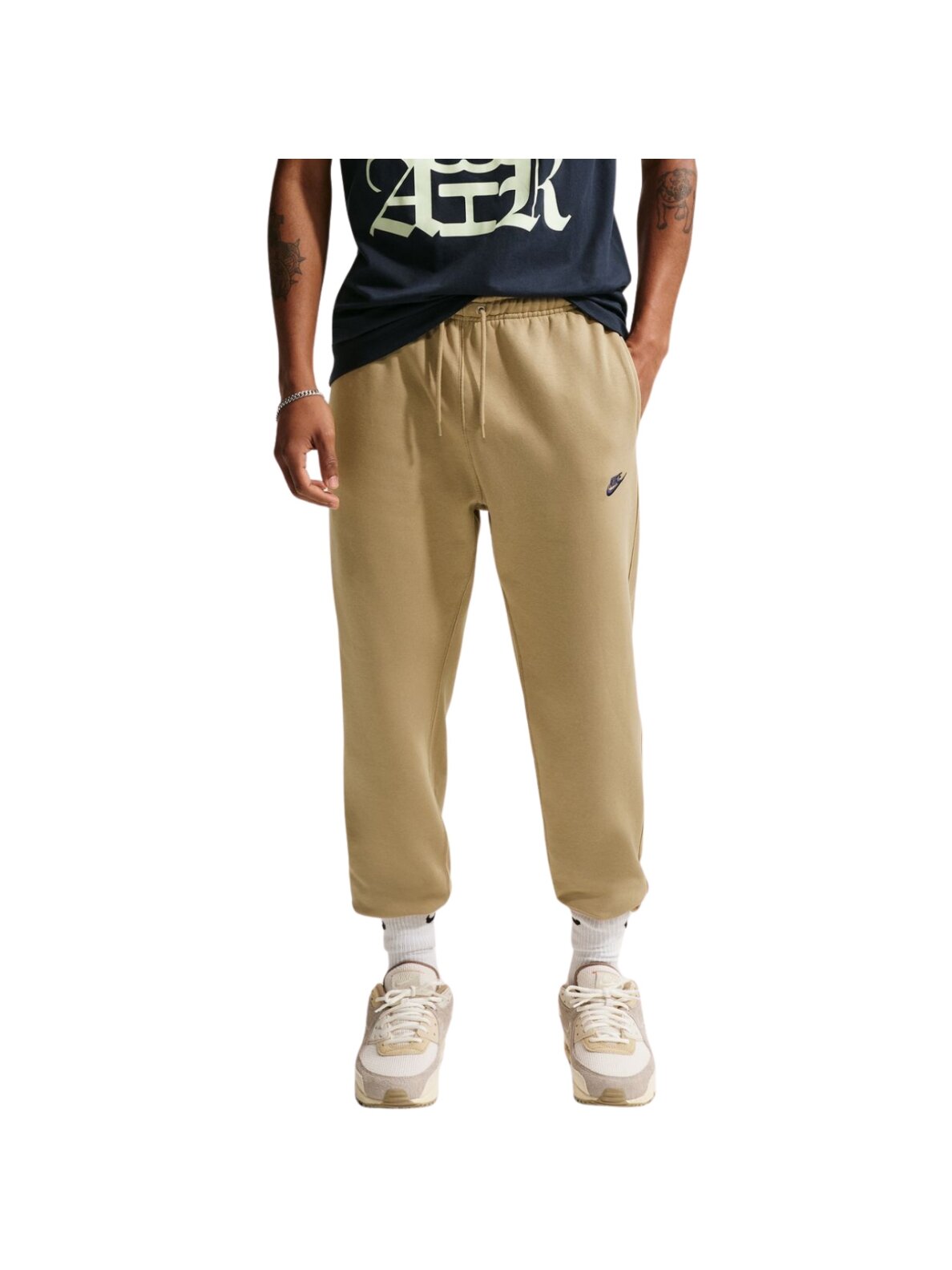 Vyriškos Nike Club BB Jogger kelnės, smėlio spalvos FN3787 298