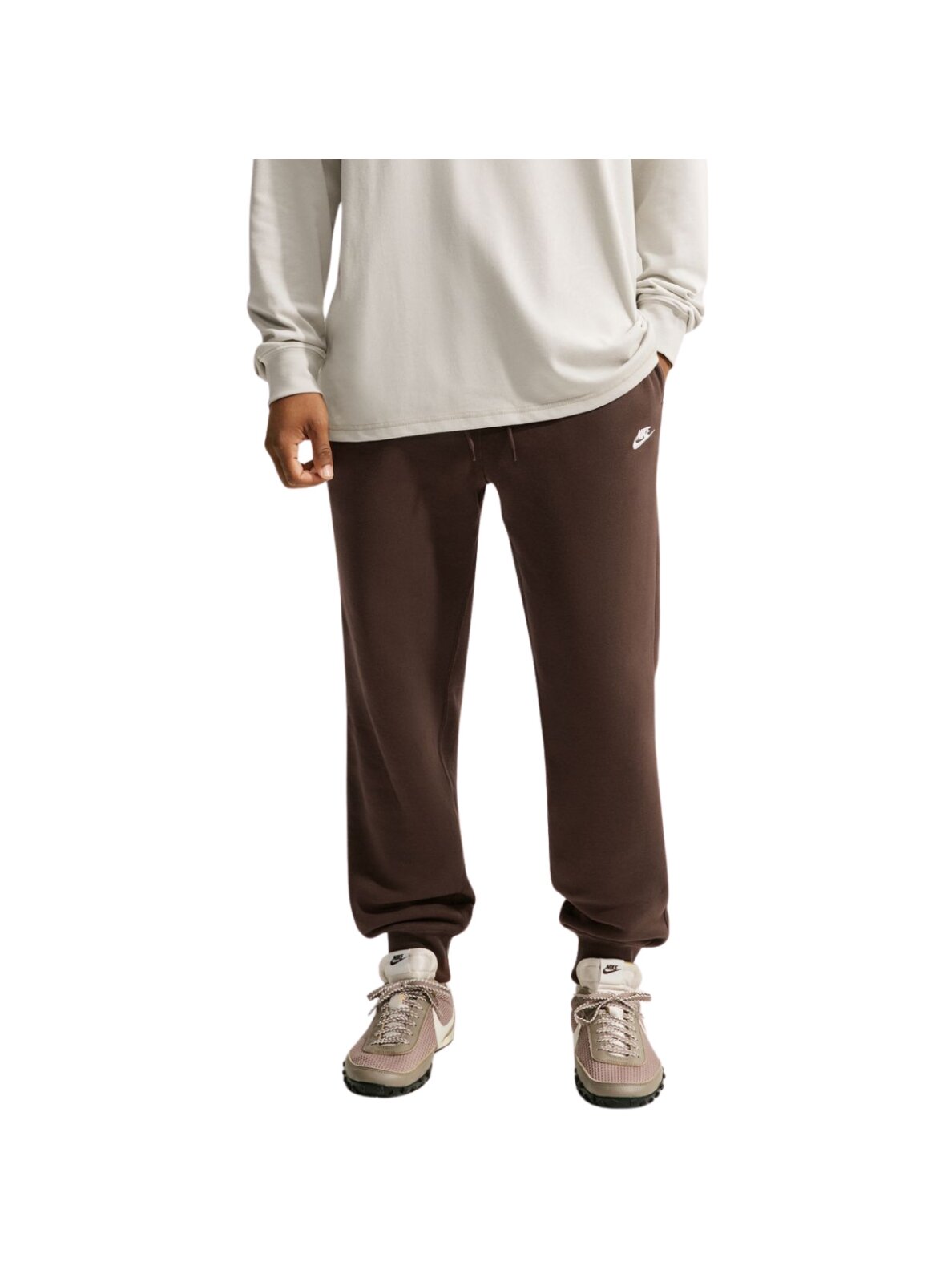 Nike kelnės vyrams Club BB Jogger rudos FN3787 237 Nike kelnės vyrams Club BB Jogger rudos FN3787 237