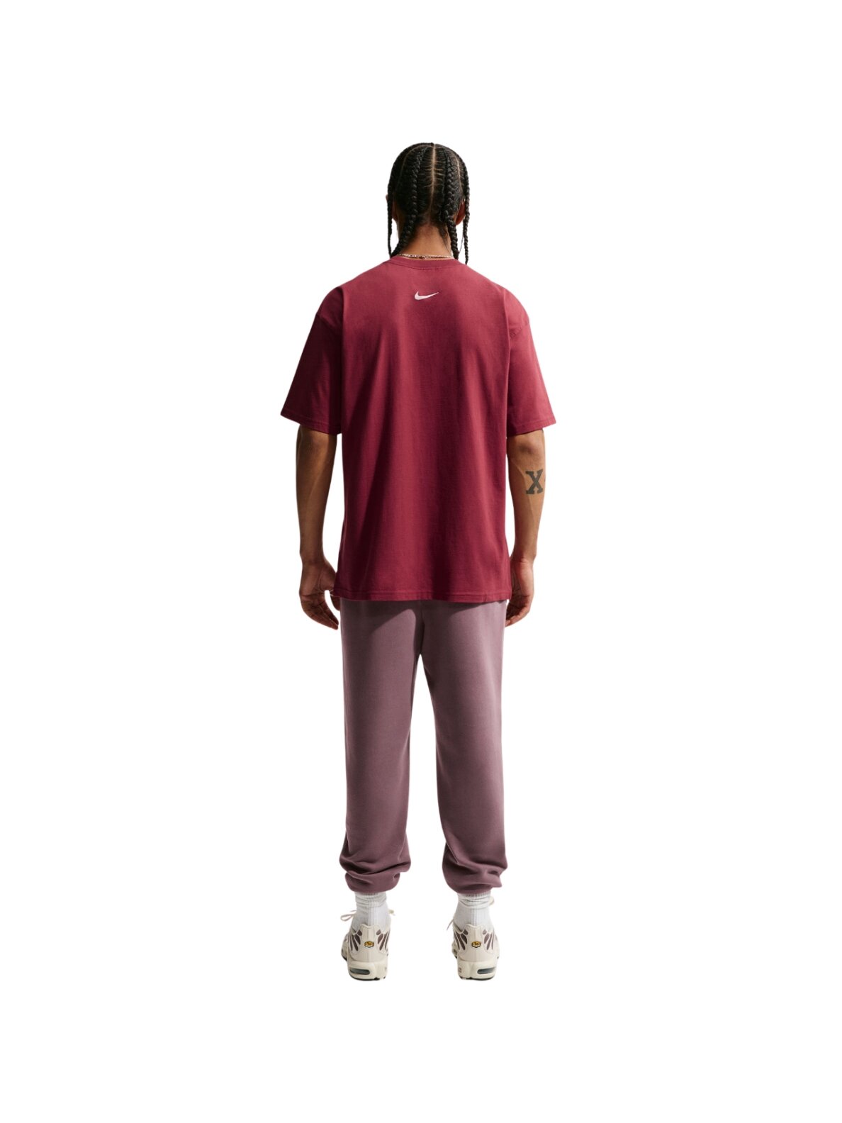 Nike Club BB Jogger vyriškos kelnės raudonės FN3787 502 6
