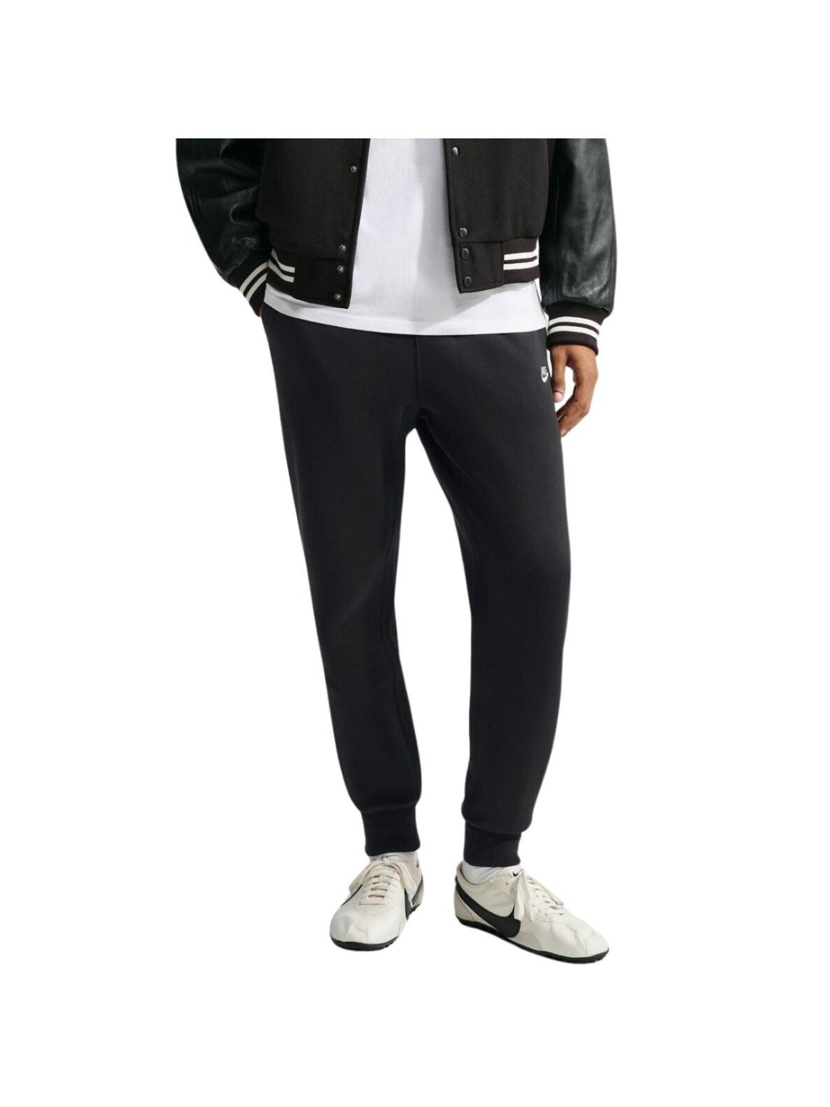 Nike vyriškos kelnės Club BB Jogger juodos FN3787 015 Nike vyriškos kelnės Club BB Jogger juodos FN3787 015