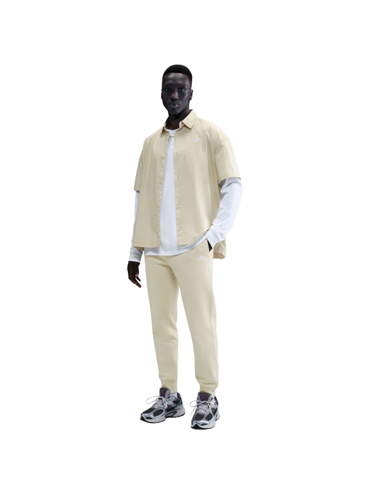 Nike Club BB Jogger vyriškos kelnės, kreminės, FN3787 229 5