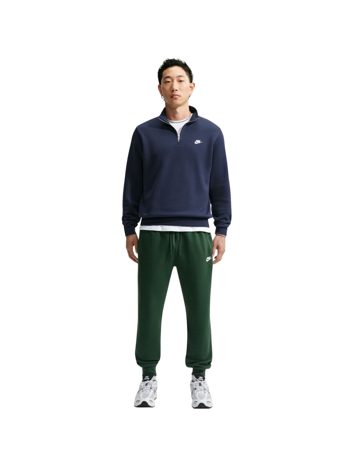 Nike vyriškos kelnės Club BB Jogger žalios FN3787 323 5 Nike vyriškos kelnės Club BB Jogger žalios FN3787 323 5