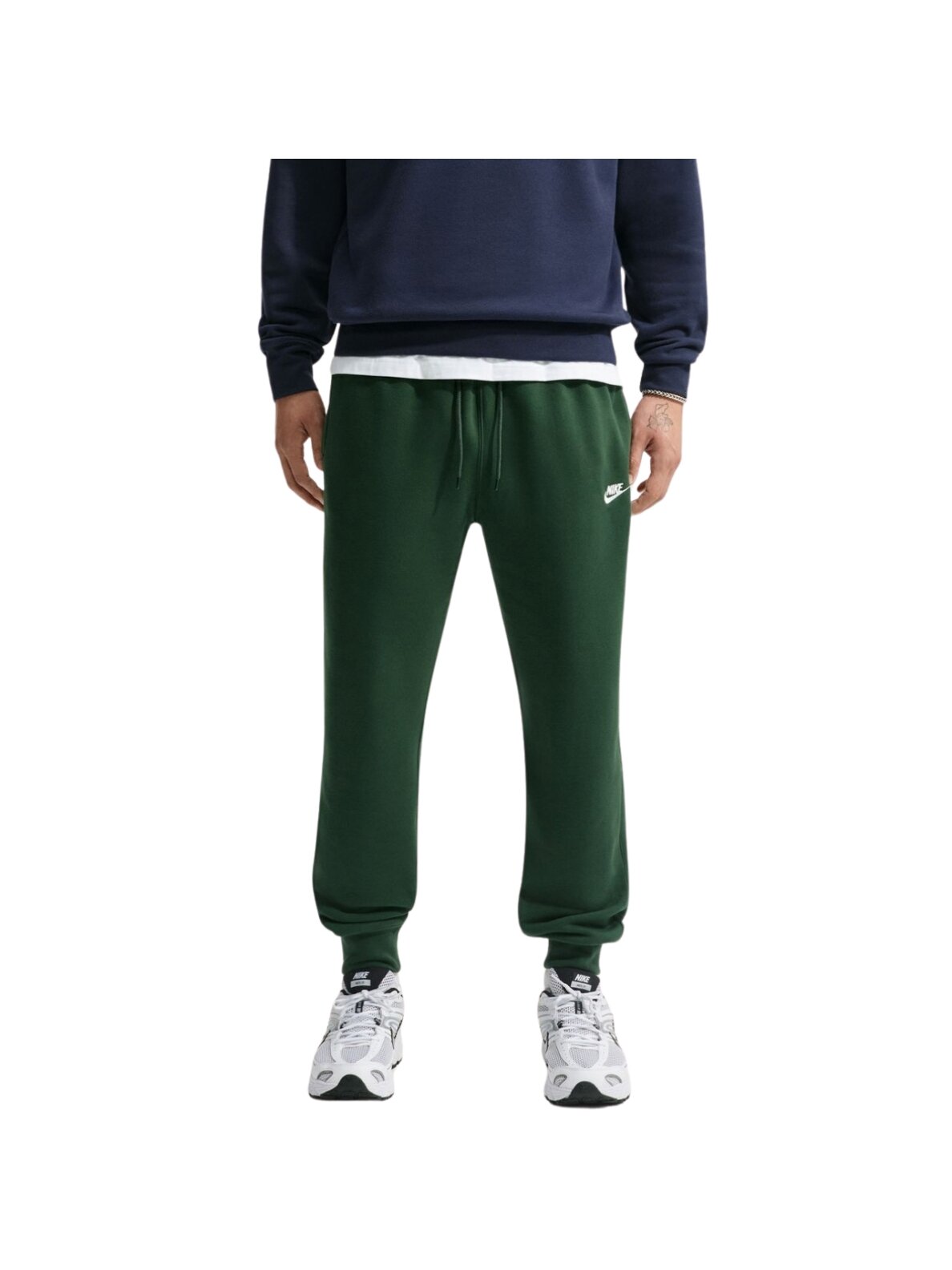 Nike vyriškos kelnės Club BB Jogger žalios FN3787 323 Nike vyriškos kelnės Club BB Jogger žalios FN3787 323