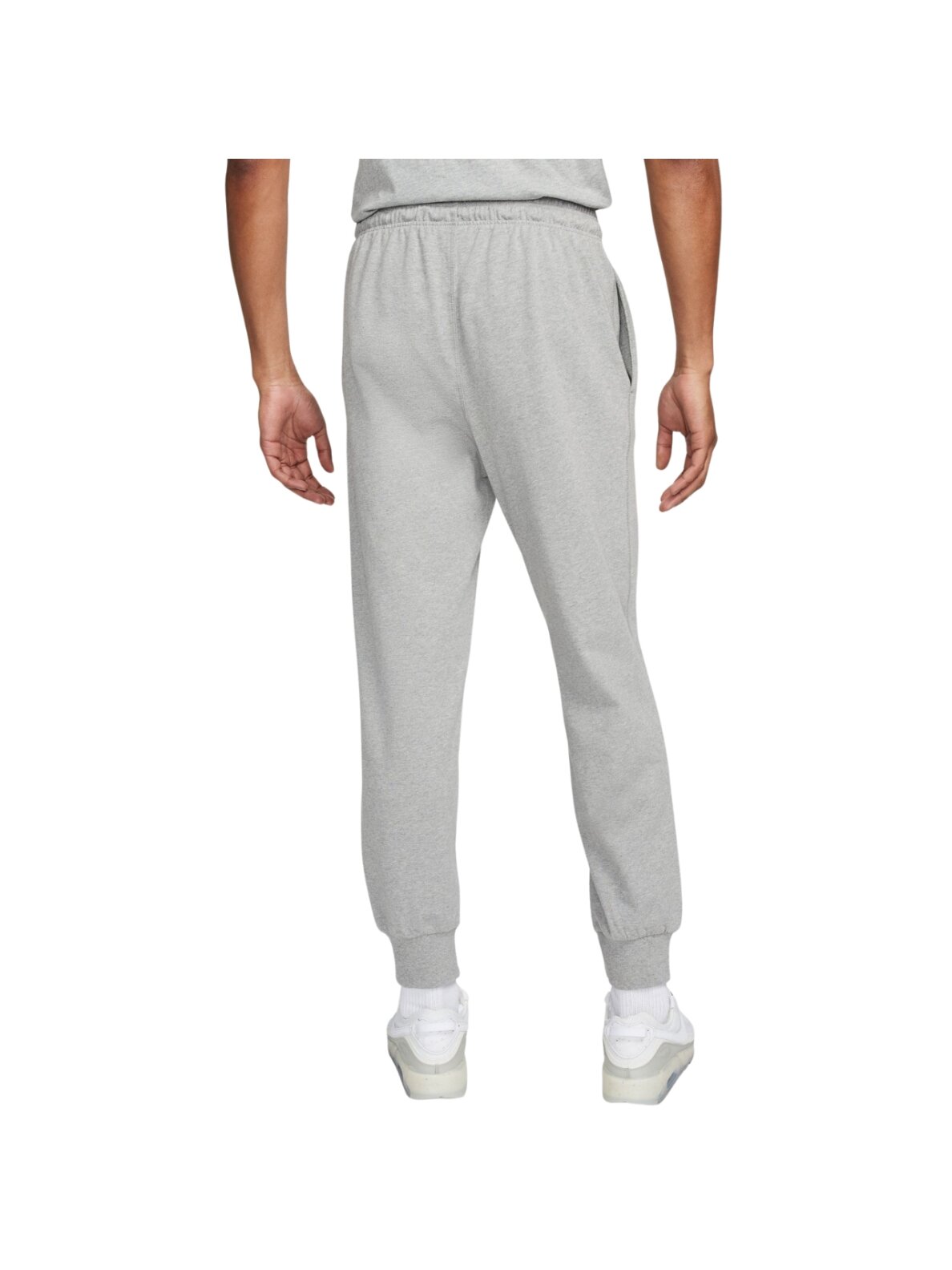 Nike Club Knit Jogger vyriškos kelnės pilkos spalvos FQ4330 063 1 Nike Club Knit Jogger vyriškos kelnės pilkos spalvos FQ4330 063 1