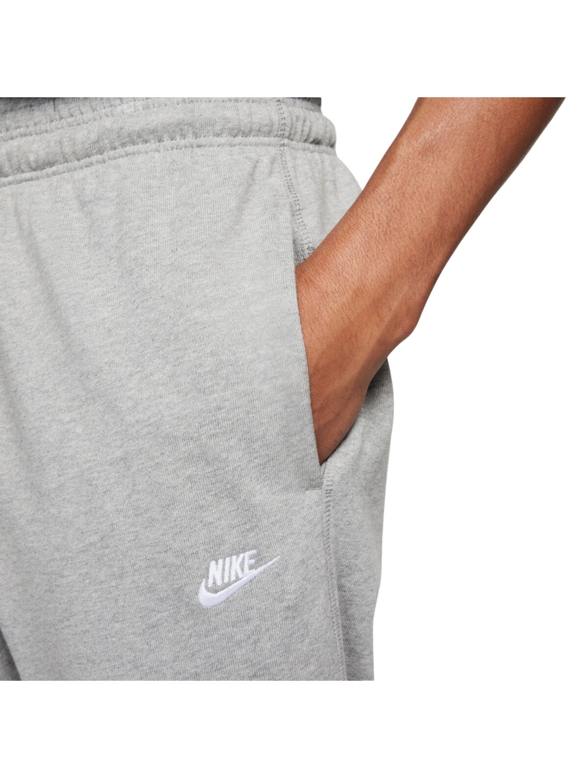 Nike Club Knit Jogger vyriškos kelnės pilkos spalvos FQ4330 063 2 Nike Club Knit Jogger vyriškos kelnės pilkos spalvos FQ4330 063 2