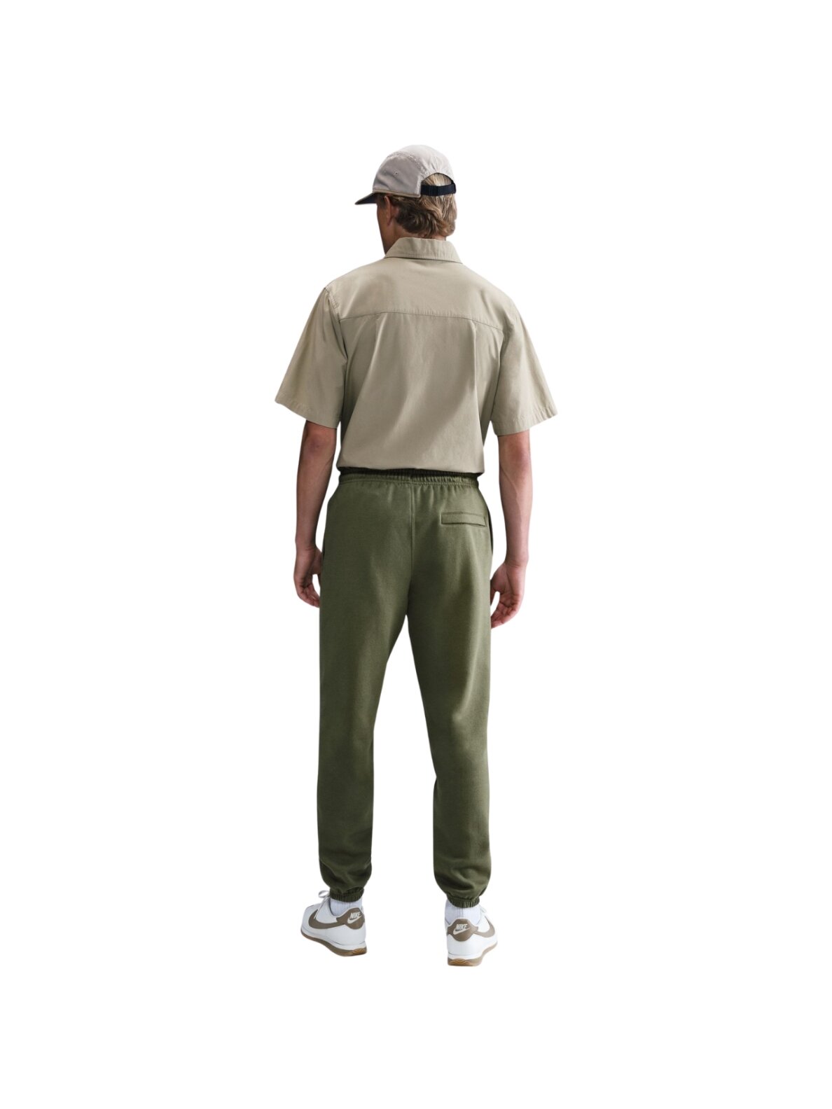 Nike Club vyriškos kelnės, žalios FN3808 222 1