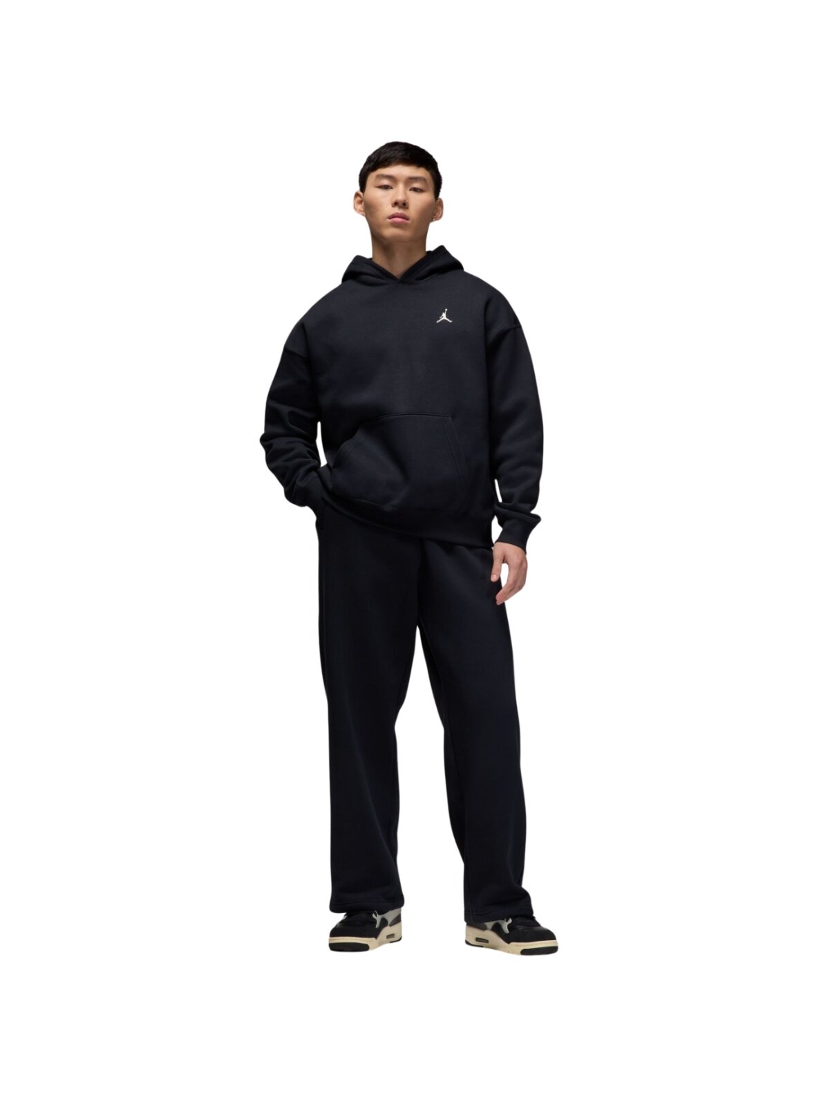 Nike Jordan Brooklyn Fleece vyriškos kelnės juodos IB7238 010 4 Nike Jordan Brooklyn Fleece vyriškos kelnės juodos IB7238 010 4