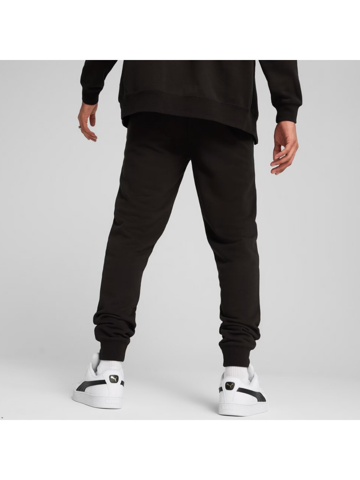 Puma Ess No.1 Logo Slim vyriškos juodos kelnės 682644 01 3 Puma Ess No.1 Logo Slim vyriškos juodos kelnės 682644 01 3