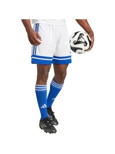 Adidas Squadra 25 vyriški šortai balti-mėlyni JH3409