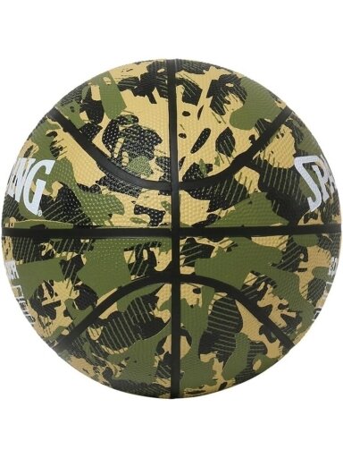 Spalding krepšinio kamuolys, Commander Camo Rubber Nr. 7  84-588Z