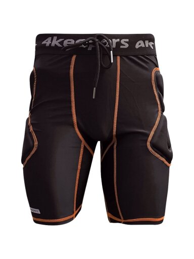 4Keepers Elite II GK Short vartininko šortai, juodi