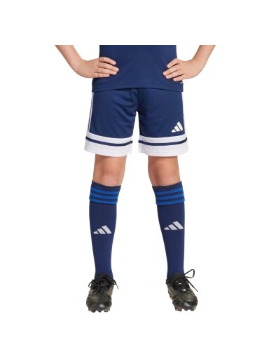 Adidas Squadra 25 šortai vaikams tamsiai mėlyni JJ2418
