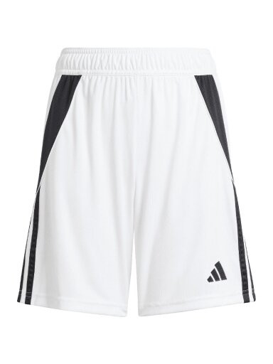 Adidas Tiro 24 vaikiški šortai, balti ir juodi IR9370