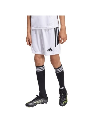 Adidas Tiro 26 League vaikiški šortai, balti ir juodi, KA8811