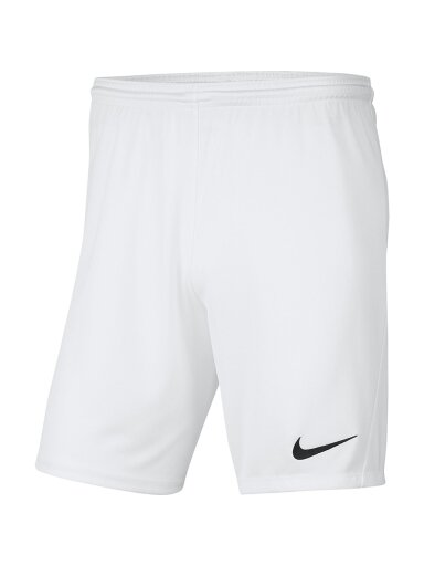 Nike Dry Park III NB K vaikiški šortai balti BV6865 100