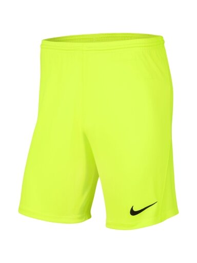 Nike Dry Park III NB K vaikiški šortai lime BV6865 702