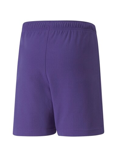 Puma teamRISE Short JR vaikiški šortai violetiniai 704943 10