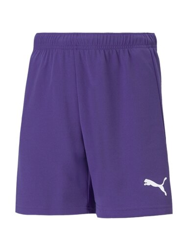 Puma teamRISE Short JR vaikiški šortai violetiniai 704943 10