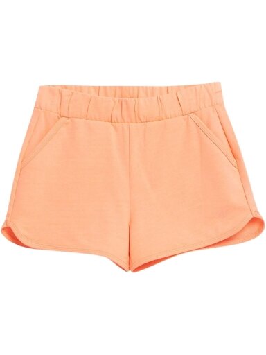 Šortai mergaitėms 4F F099 Salmon neon 4FJSS23TSHOF099 64N