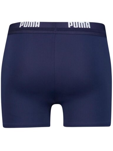 Puma Swim Men Logo Swim Trunk vyriški plaukimo šortai, tamsiai mėlyni 907657 01