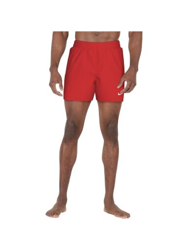 Nike Essential 5 vyriški maudymosi šortai, raudoni NESSF560 614