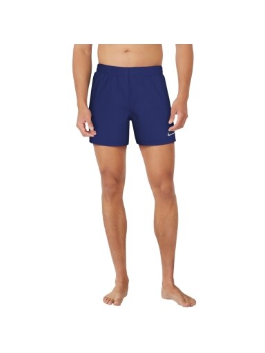 Nike Essential 5 vyriški maudymosi šortai tamsiai mėlyni NESSF560 440