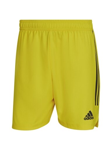 Adidas Condivo 22 Match Day vyriški šortai, geltoni ir juodi HA3511