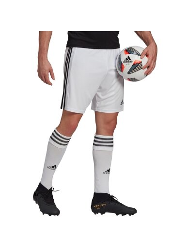 Adidas Squadra 21 Trumpi vyriški šortai, balti GN5773