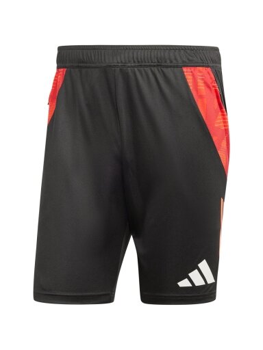Adidas Tiro 24 Competition Training vyriški šortai, juodi ir raudoni IR5484