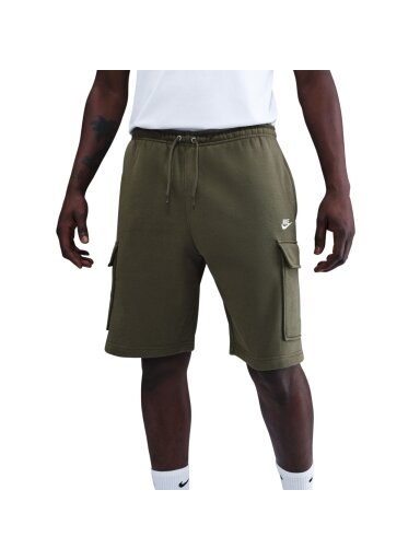 Nike Club vyriški šortai alyvuogių spalvos FN3525 222