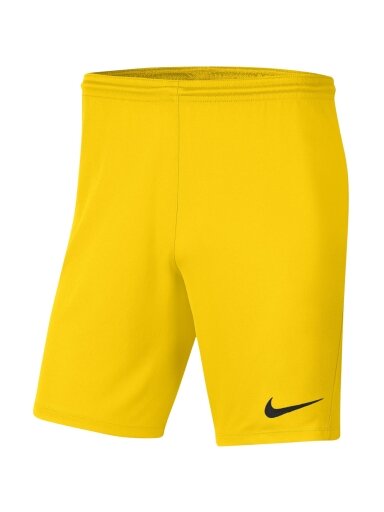 Nike vyriški šortai Dry Park III NB K geltoni BV6855 718