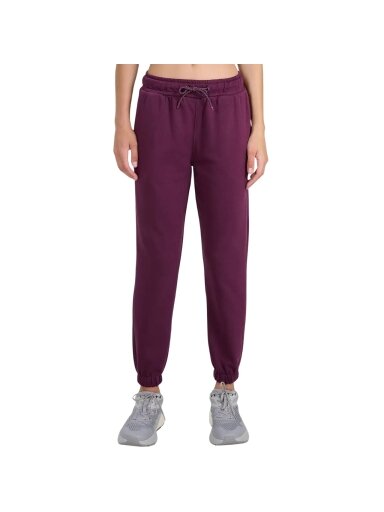 4F moterims sportinės kelnės CAS F1421 bordo spalvos