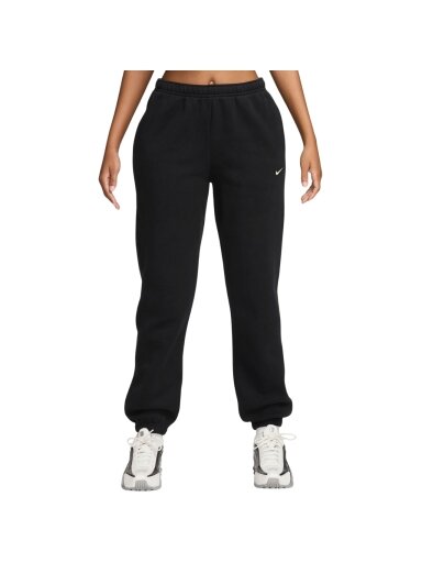 Nike Studio Fleece moteriškos kelnės juodos IM8076 001