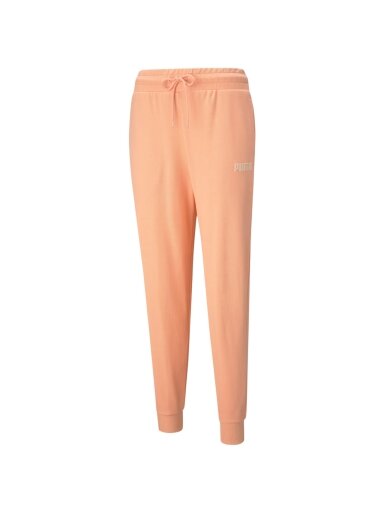 Puma Modern Basics Aukštos moteriškos kelnės, persikų 585937 26
