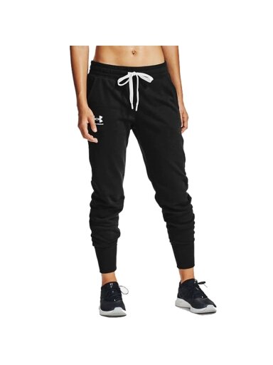 Under Armour Rival Fleece moteriškos kelnės juodos 1356416 001