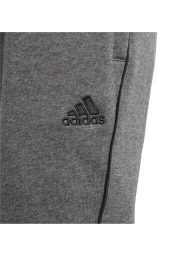 Adidas Core 18 Sweat JUNIOR vaikiškos kelnės, pilkos CV3957