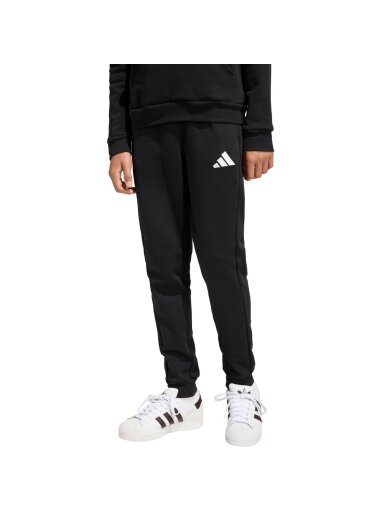 Adidas Entrada 26 sportinės kelnės vaikams juodos JZ9136
