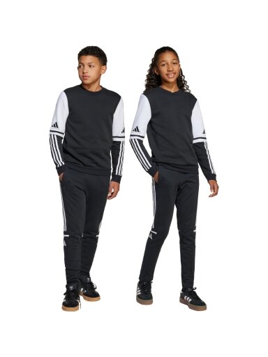 adidas Squadra 25 Sweat sportinės kelnės vaikams juodos JE2762