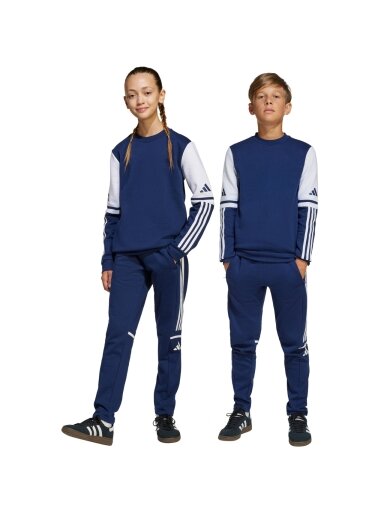 adidas Squadra 25 Sweat sportinės kelnės vaikams tamsiai mėlynos