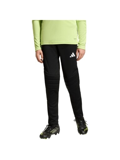 Adidas Tierro 26 Goalkeeper vaikų vartininko kelnės juodos KF5961