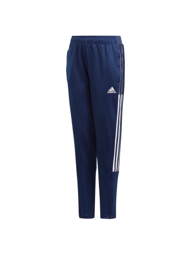 Adidas Tiro 21 Training vaikiškos kelnės, tamsiai mėlynos GK9659