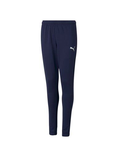 Puma teamRISE Poly Training Pants Jr vaikiškos kelnės, tamsiai mėlynos 657391 06